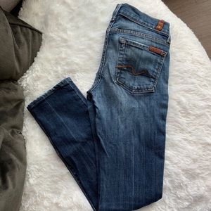 7 for all Mankind Size 24 Roxanne Skinny Jeans